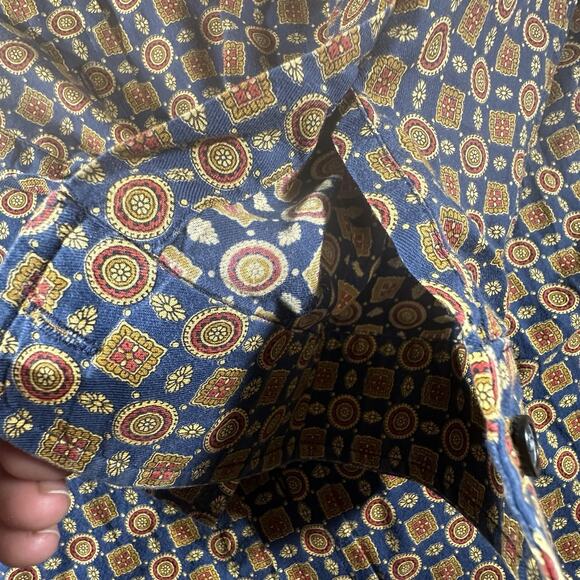 Ripley Custom Tailored Dress Shirt Pattern Print 100% Cotton Men’s Size XL - Picture 4 of 9